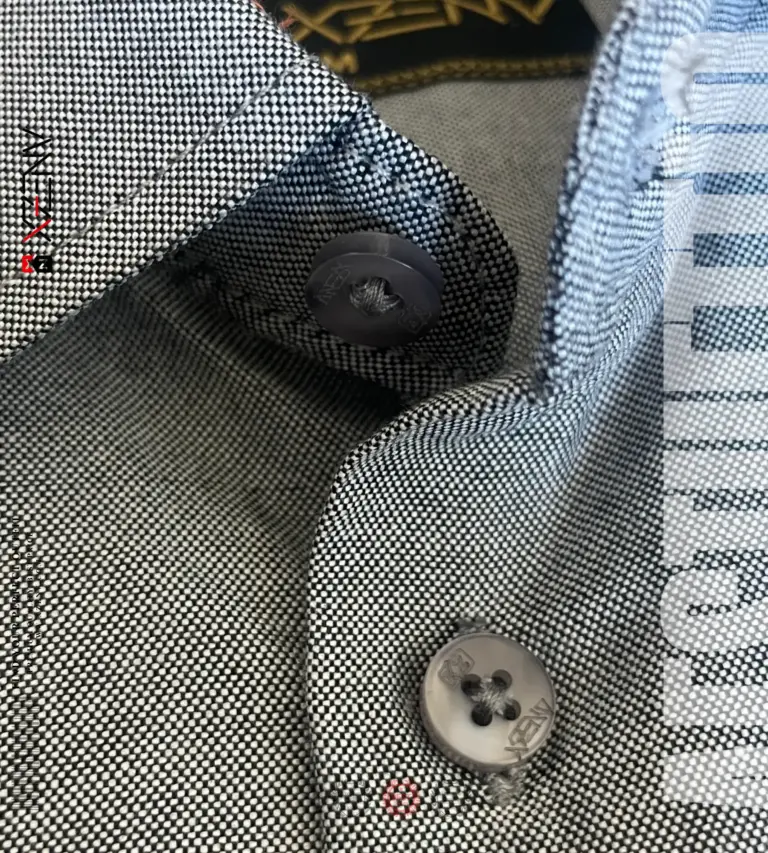 XZENV Dark Oxford Premium Shirt